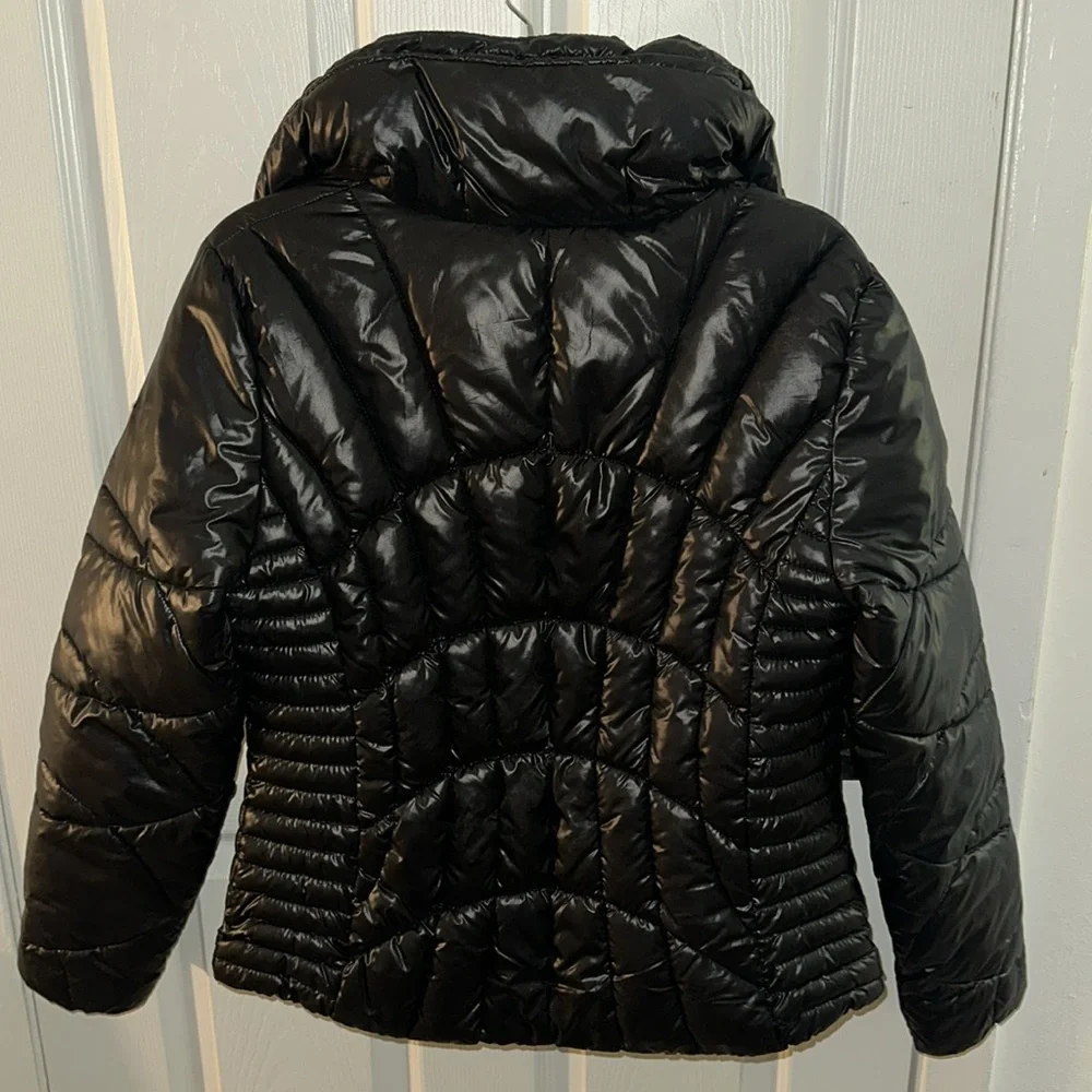 Guess Black Winter Jacket - Picture 3 of 5